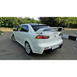 Накладка на задний бампер EVO для LANCER X 